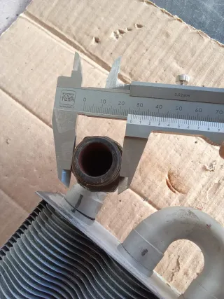 Intercambiador calor secundario caldera Inmergas