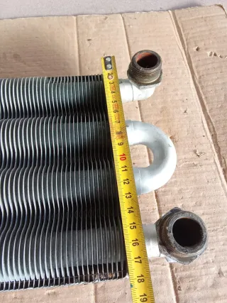 Intercambiador calor secundario caldera Inmergas