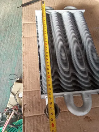 Intercambiador calor secundario caldera Inmergas