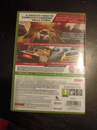 Need for Speed Most Wanted Xbox 360 Limited Editio