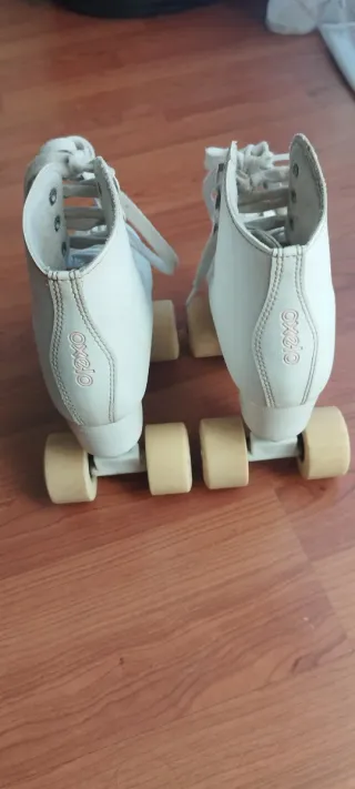 Patines Oxelo blancos talla 34
