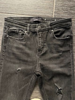 Jeans Stradivarius grigi strappati