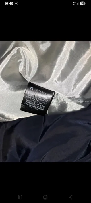 Peuterey Skeleton Piumino Blu XXL