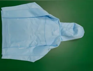 Conjunto Nike nocta azul con capucha