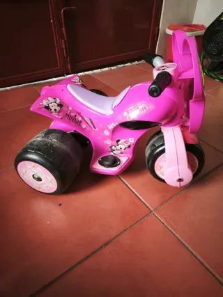 Moto Eléctrica Minnie Rosa