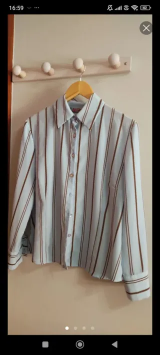 Camisa rayas mujer T.46