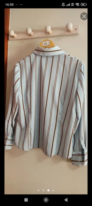 Camisa rayas mujer T.46