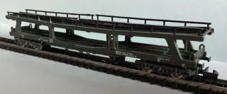 Vagón porta coches escala N