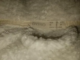 Albornoz blanco suave