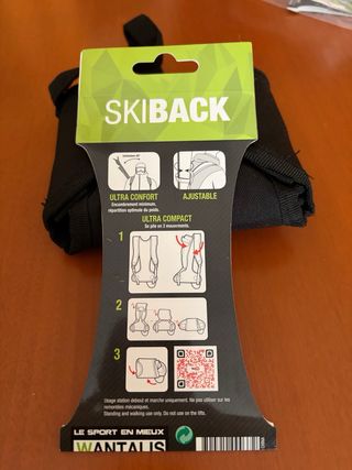 Mochila porta esquís SKIBACK