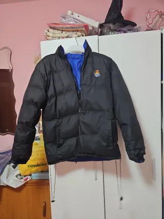 Cazadora reversible Real Sociedad con gorro