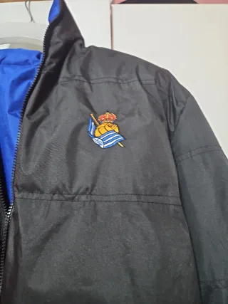 Cazadora reversible Real Sociedad con gorro