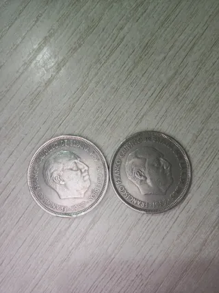 Moneda 50 Pesetas 1957 Escudo España