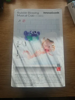 Cangrejo Musical Pompas Jabón InnovaGoods