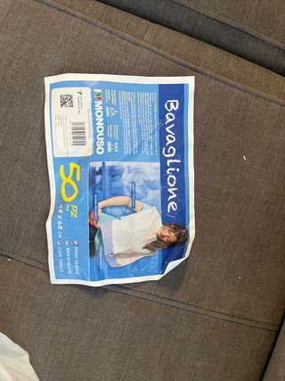 Baberos para adultos Monouso 50 uds