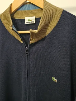 Cardigan lacoste talla XXL en buen estado