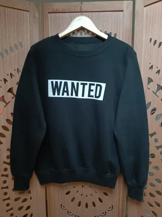 Sudadera Negra de algodón