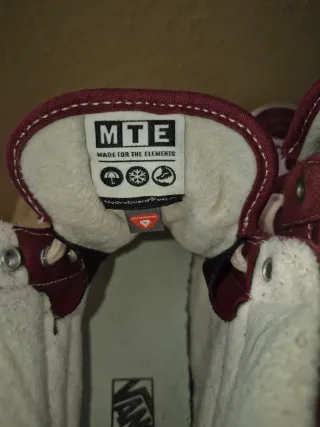 Zapatillas Vans Altas Rojas Talle 37