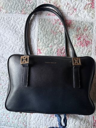Bolso de piel negro Coccinelle