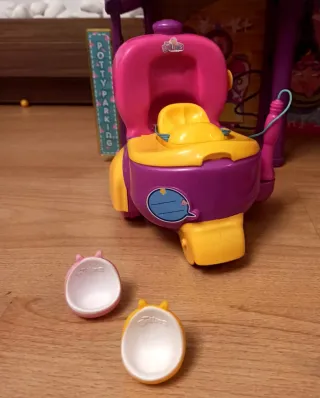 Lote Casa Bellies + Carro Caída Libre + accesorios