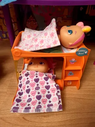 Lote Casa Bellies + Carro Caída Libre + accesorios