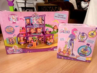 Lote Casa Bellies + Carro Caída Libre + accesorios