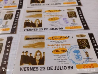 Entradas Concierto La Oreja de Van Gogh