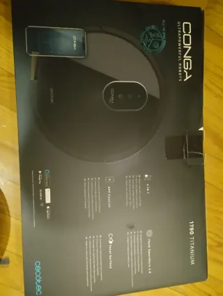 Robot Aspirador Conga 1790 Titanium