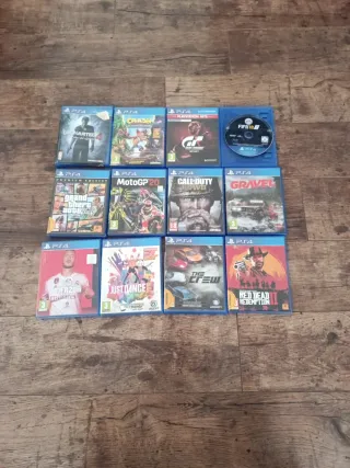 12 Videojuegos PS4 (PlayStation 4) Nuevos