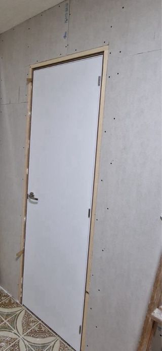 Albañilería Pladur tarima puertas de paso