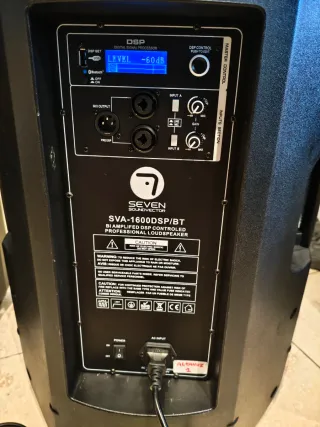 Altavoces 15 pulgadas seven y subwoofer audibax.