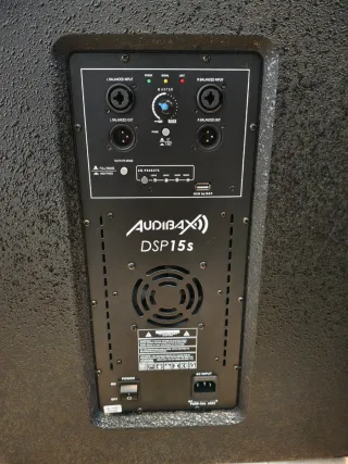 Altavoces 15 pulgadas seven y subwoofer audibax.