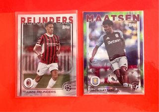 Tijani Reijnders & Ian Maatsen Topps Cards
