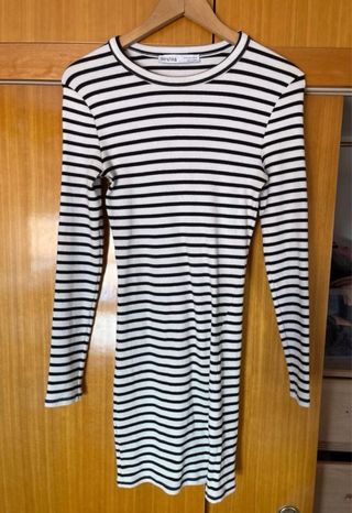 Vestido Bershka rayas