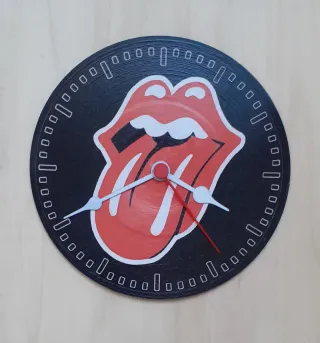 Orologio su vinile 45 giri omaggio Rolling Stones