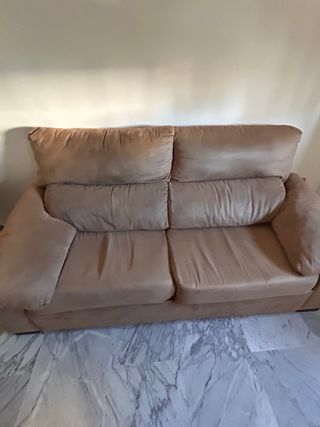 *** URGE VENDER *** Sofá Cama Beige Tela
