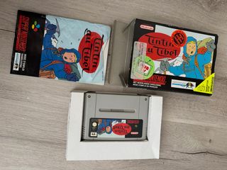 Tintin au Tibet SNES PAL Completo
