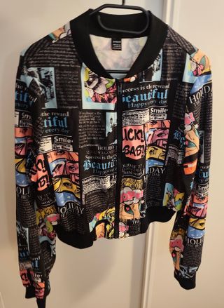 Chaqueta SHEIN Estampada Multicolor