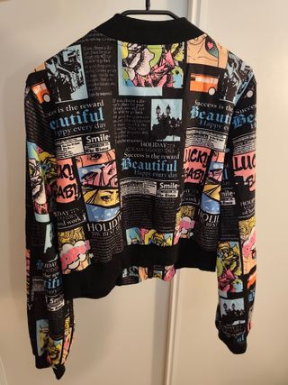 Chaqueta SHEIN Estampada Multicolor