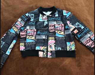 Chaqueta SHEIN Estampada Multicolor