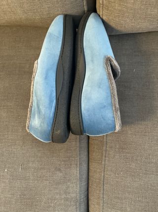 Zapatillas de casa azules
