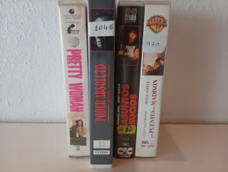Lote 4 Películas VHS: Pretty Woman, Poder Absoluto