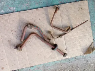 Tuberías conexión caldera Inmergas