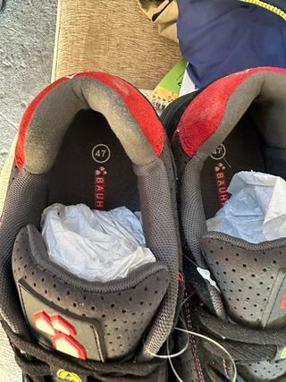 Zapatillas de seguridad Bauhaus nomero 47