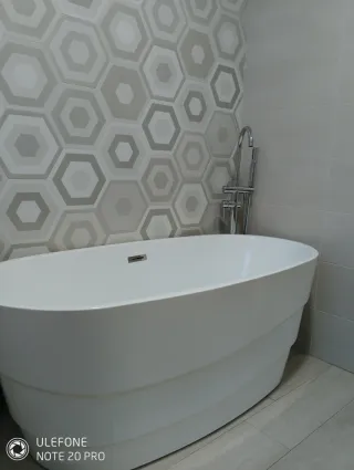 Bañera de diseño moderno