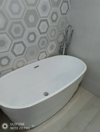 Bañera de diseño moderno