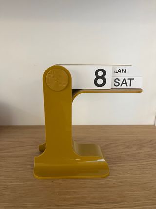 Calendario Perpetuo Timor diseñado por Enzo Mari