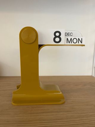 Calendario Perpetuo Timor diseñado por Enzo Mari