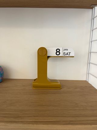 Calendario Perpetuo Timor diseñado por Enzo Mari