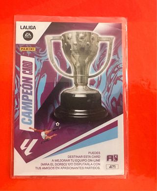 Carta Campeón LaLiga EA Sports Panini 471